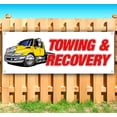 thumbnail image 1 of Towing & Recovery 13 oz Vinyl Banner With Metal Grommets, 1 of 4