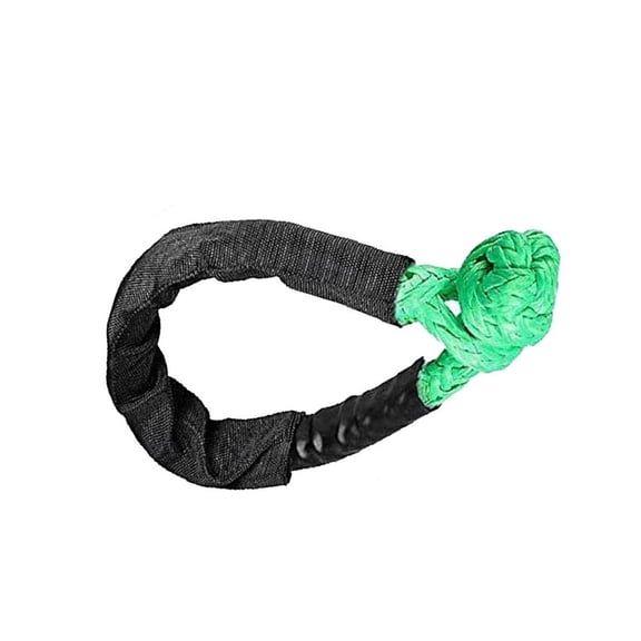 Towing Soft Shackle Soft Shackle Synthetic Road Recovery Rope 38000 LBS Synthetic Soft Shackle Rope With Extra Sleeves For SUV ,Durable & Safe