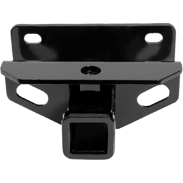 CURT 13145 Class 3 Trailer Hitch, 2\" Receiver, Select Dodge Dakota (Round Tube Frame