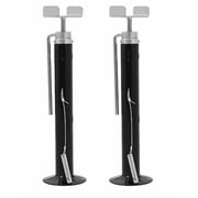 TowingMaster RV Slide-Out Stabilizer A pair, 5000 Lbs Capacity Each Adjustable Height Range Support Heavy-Duty Steel Stabilizer with Wide Base for Slide-Out Rooms