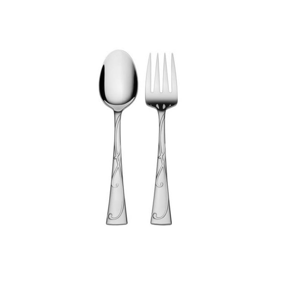 Towle 50-piece Blossom 18.10 Stainless Steel Flatware Set