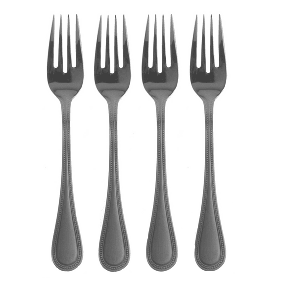 Towle Beaded Antique 18/10 Stainless Steel 7" Salad Fork (Set of Four)