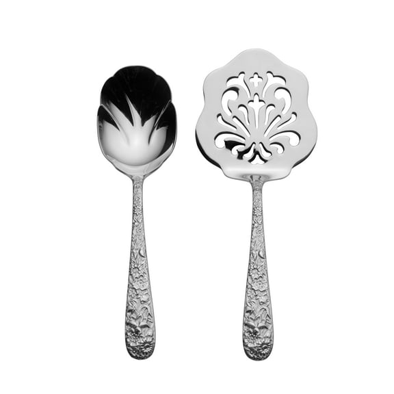 Towle Contessina 18.10 Stainless Steel 2pc Serving Set