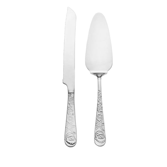 Towle Everyday 18.0 Stainless Steel Santa Dessert Serving Set