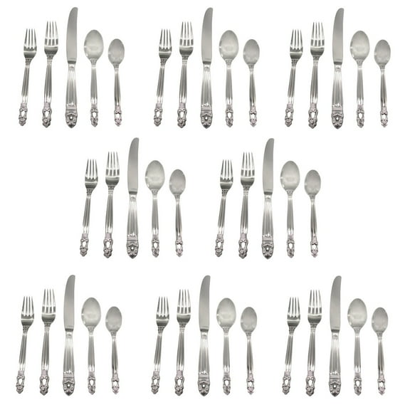 Towle Stockholm 18/10 Stainless Steel 40pc. Flatware Set (Service for Eight)