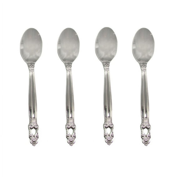 Towle Stockholm 18/10 Stainless Steel Teaspoon (Set of Four)