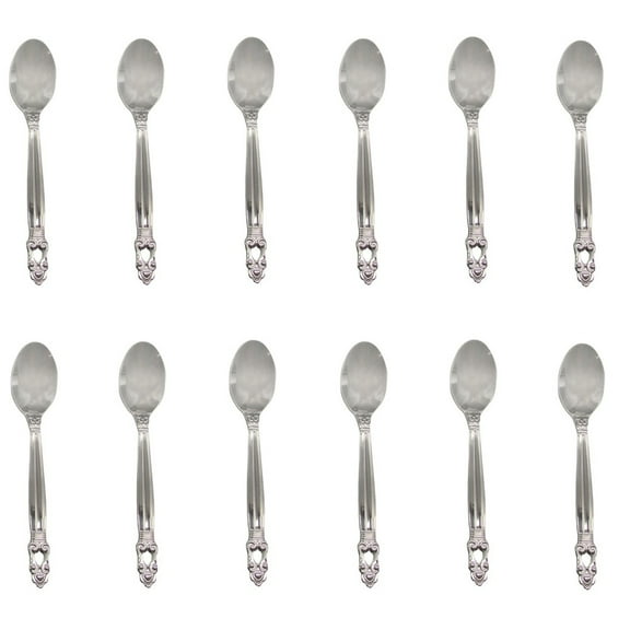 Towle Stockholm 18/10 Stainless Steel Teaspoon (Set of Twelve)