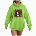 thumbnail image 1 of Towmus Halloween Hoodies for Women Novel Cartoon Sweatshirt Casual Long Sleeve Pullover Tops with Pockets, 1 of 6