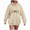 thumbnail image 1 of Towmus Hoodies For Women Cute Graphic Print Sweatshirts Plus Size Pullover Tops Teen Girls Cute Fall Clothes Casual Loose Long Sleeve with Pocket, 1 of 6