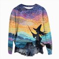 thumbnail image 1 of Towmus Ladies Winter Cute Blouse Graphic Halloween Teen Girls Shirts Novelty Pullover Roundneck Sweatshirt Plus Size Sweater, 1 of 6