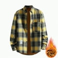 thumbnail image 1 of Towmus Plus Size Classic Flannel Shirt Long Sleeves Casual Button Down Collared Fall Tops M-3XL, 1 of 9