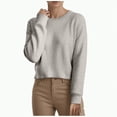 thumbnail image 1 of Towmus Women's 100% Merino Wool 2025 Base Layer Shirt Tops Crewneck Long Sleeve Travel Hiking Tee T Shirt Pullover Sweater, 1 of 4