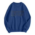 thumbnail image 1 of Towmus Women's Cartoon Dinosaur Graphic Print Long Sleeve Round Neck Sweatshirt Casual Pullover 2025, 1 of 4