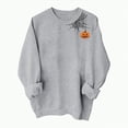 thumbnail image 1 of Towmus Women's Halloween Sweatshirts Casual Crewneck Long Sleeve Pumpkin Graphic Sweatshirt Fall Pullover Tops, 1 of 5