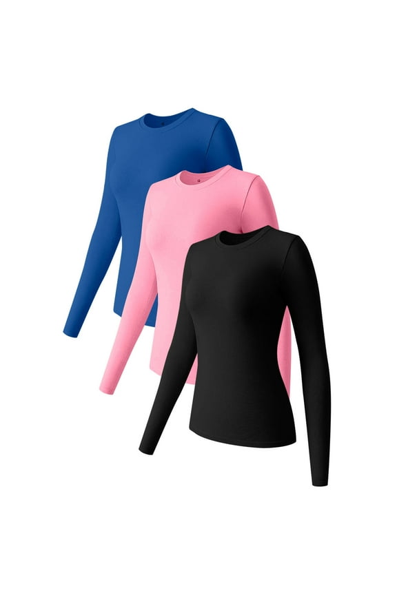 Women's Sexy Open Back Long Sleeve Shirts High Neck Double Lined Tees Fitted Going Out Basics Tops