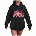thumbnail image 1 of Towmus Womens Graphic Hoodies Rainbow Printed Hoodie Sweatshirt Casual Plus Size Pullover Long Sleeve Streetwear Drawstring Hoode, 1 of 4