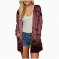 thumbnail image 1 of Towmus Womens Halloween Cardigan Casual Long Sleeve Fall Open Front Clothes Cardigan Sweaters Outwear, 1 of 6