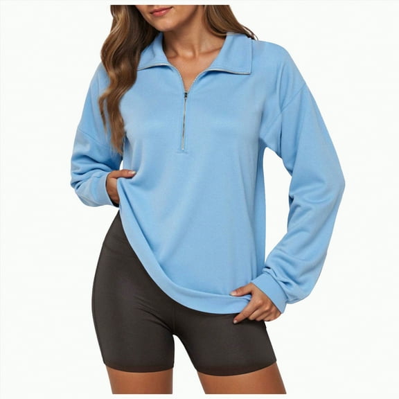 Towmus Womens Hoodies Fleece Fall Fashion Outfits Workout Sweatshirts Y2k Winter Zip Up Hoodie Oversized Pullover Tops