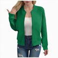 thumbnail image 1 of Towmus Womens Oversized Tunic Tops Jackets Cap Long Sleeve Sweatshirts Zip Up Motorcycle Coats with Pockets, 1 of 6