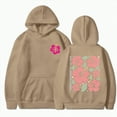thumbnail image 1 of Towmus Y2K Hoodie Women Teen Girls Hibiscus Embroidered Pullover Hooded Top Cute Floral Preppy Hoodies Sweater Sweatshirts, 1 of 4