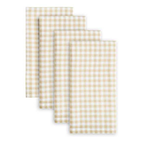 Town & Country Living Gingham Woven Napkin Set