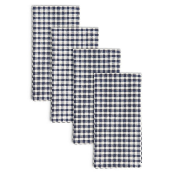 Town & Country Living Gingham Woven Napkin Set