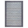 thumbnail image 1 of TOWN & COUNTRY TERRA Nalani Textured Diamond Hand-Knotted Flatwoven 100% Natural Jute Area Rug, Midnight Blue, 6'x9', 1 of 10