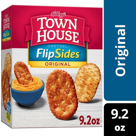 Town House FlipSides Original Oven Baked Crackers, 9.2 oz