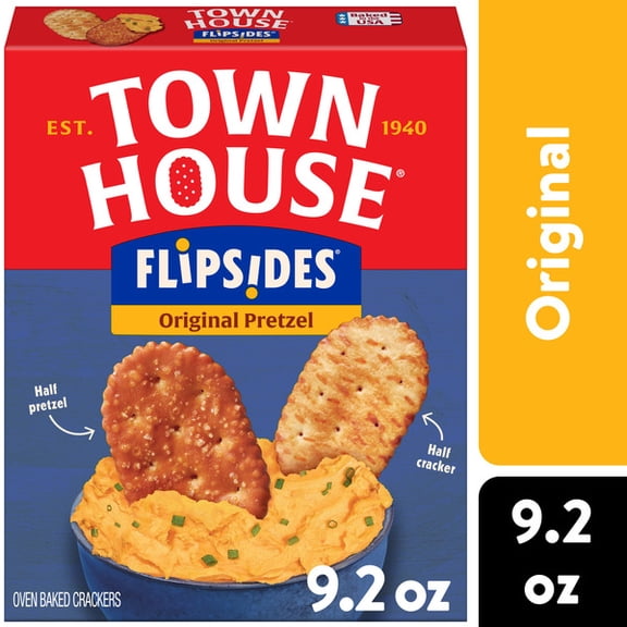 Town House FlipSides Original Wheat Crackers