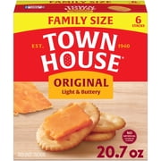 Town House Original Oven Baked Crackers, Salty Snacks, 20.7 oz