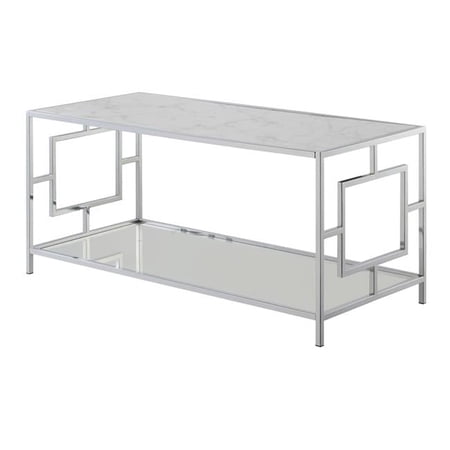 Town Square Chrome Coffee Table