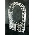 thumbnail image 1 of 1:12 Scale White Arbor with Gate #Eiwf531, 1 of 1