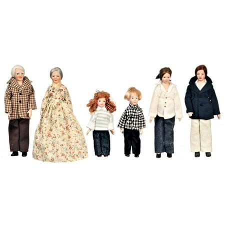 Town Square Miniatures Country Extended Family