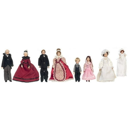 Town Square Miniatures Victorian Extended Family