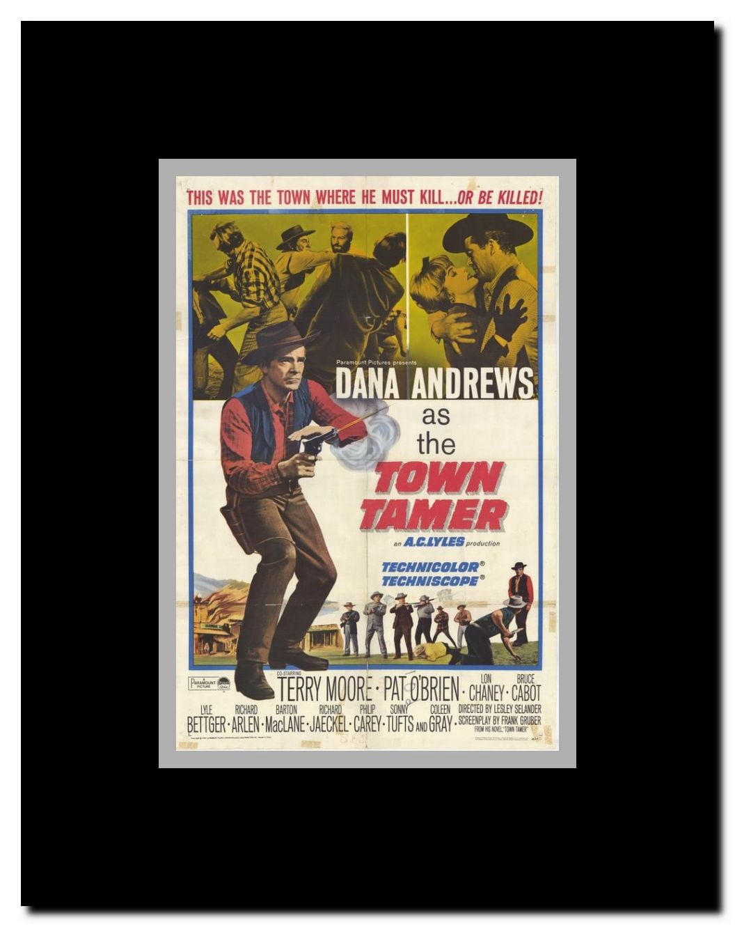Town Tamer Framed Movie Poster