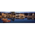 thumbnail image 1 of Town at the waterfront, Etel, Morbihan, Brittany, France Poster Print (27 x 9), 1 of 1