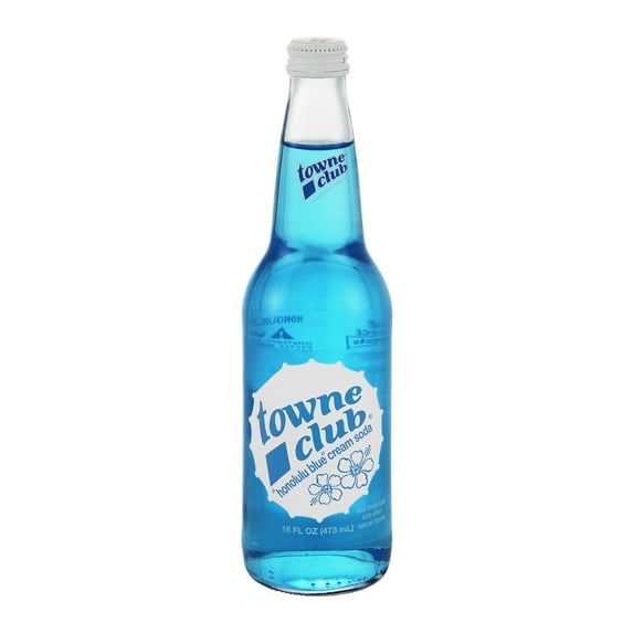 Towne Club Caffeine-Free Honolulu Blue Cream Soda, 16 Fl. Oz.