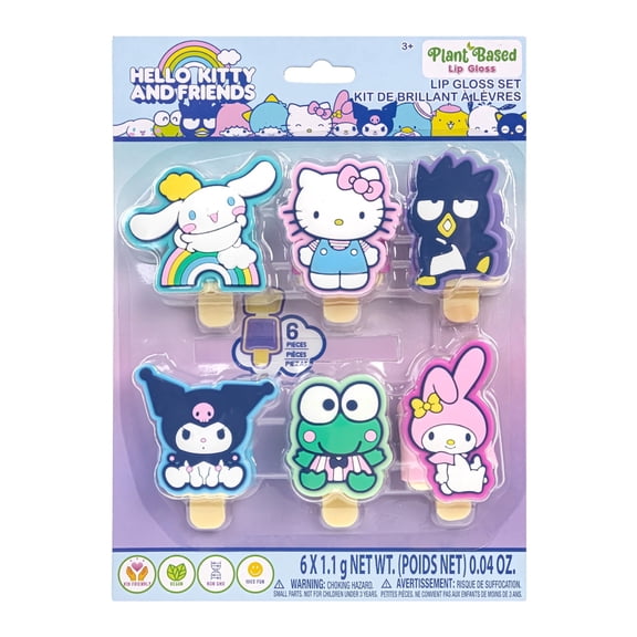 Townley Girl Hello Kitty Lip Gloss First Makeup Set for Girl