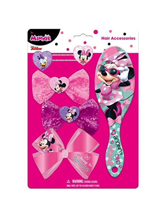 TownleyGirl Minnie Mouse Hair Accessories Set with Hair Bows Bobby Pins, Hair