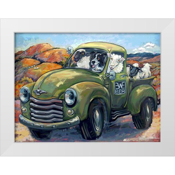 Townsend, CR 14x12 White Modern Wood Framed Museum Art Print Titled - EweBer