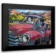 thumbnail image 1 of Townsend, CR 18x15 Black Modern Framed Museum Art Print Titled - 1-800 Ewe Guys, 1 of 5
