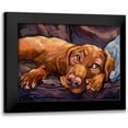 thumbnail image 1 of Townsend, Connie R. 14x12 Black Modern Framed Museum Art Print Titled - Beauty Rest, 1 of 5
