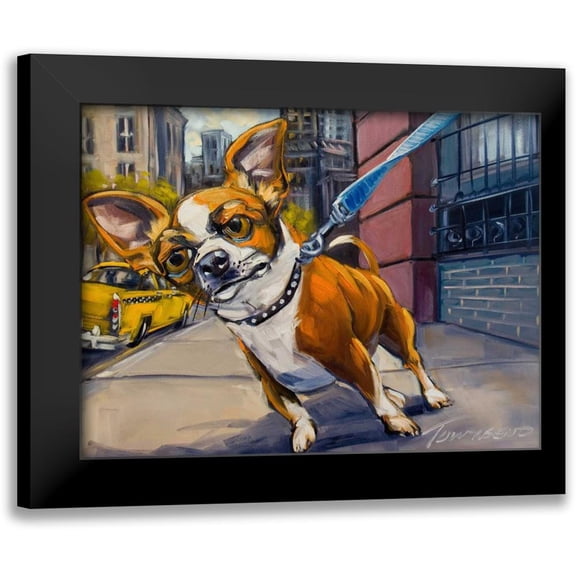 Townsend, Connie R. 14x12 Black Modern Framed Museum Art Print Titled - Fetch Cab