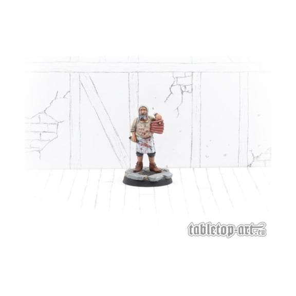 Tabletop Art Townsfolk - Butcher New