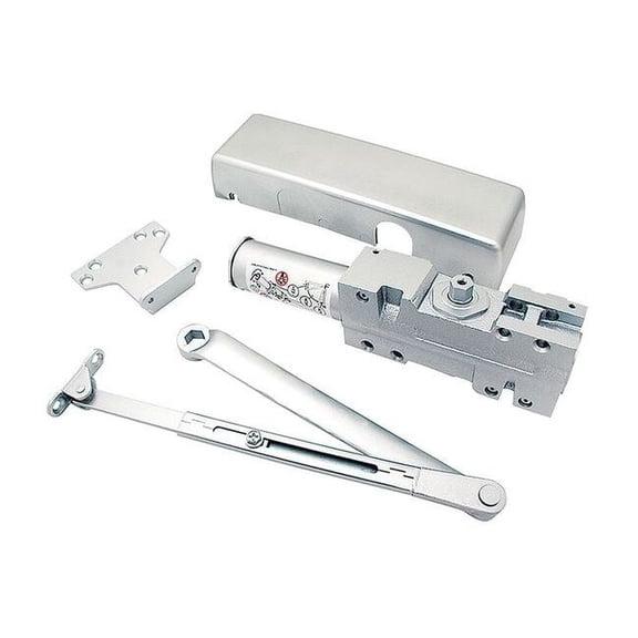 Townsteel Door Closer,Friction Hold,Aluminum TDC 40-HOA-AL