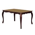Townsville Transitional 60" Dining Table, Dark Walnut