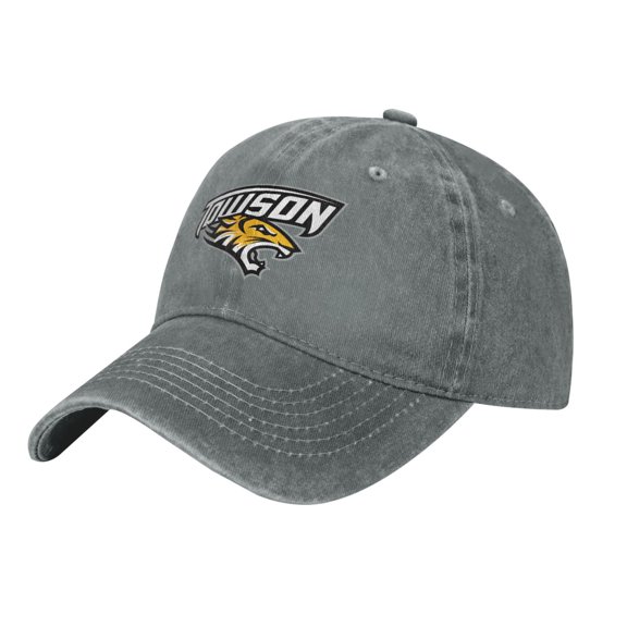 Towson University Hat Adjustable Baseball Cap Cotton Cowboy Hat, Fashionable For Man Woman