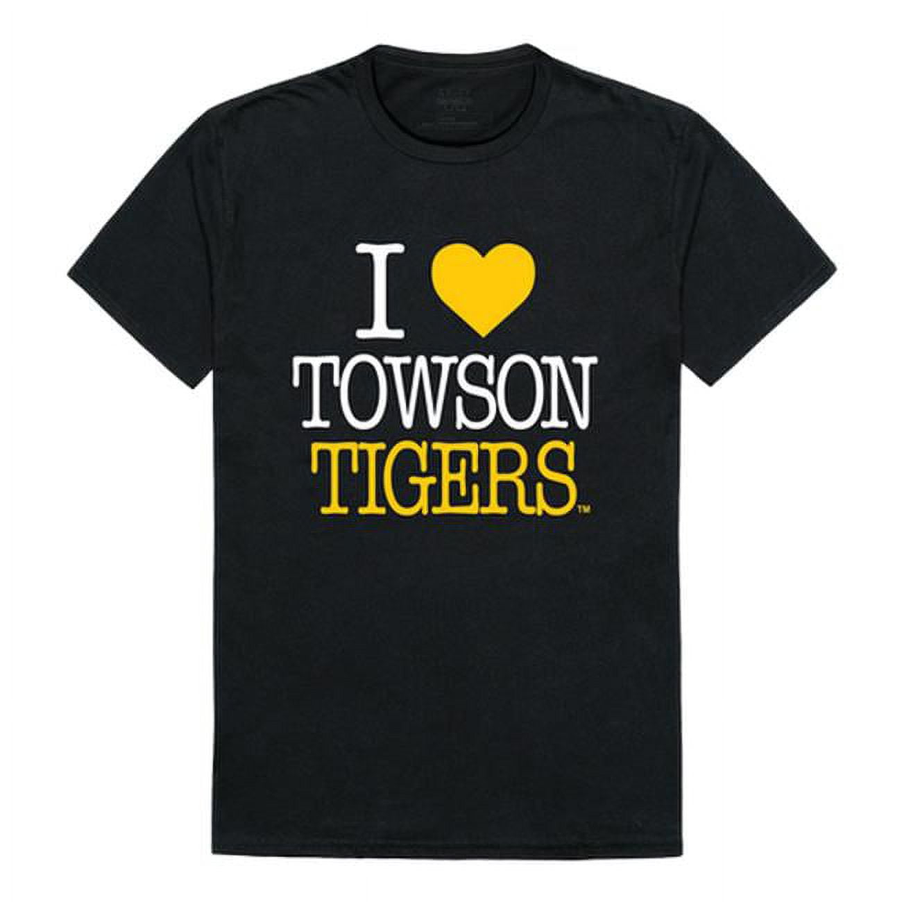 Towson University I Love T-Shirt, Black - Small - Walmart.com