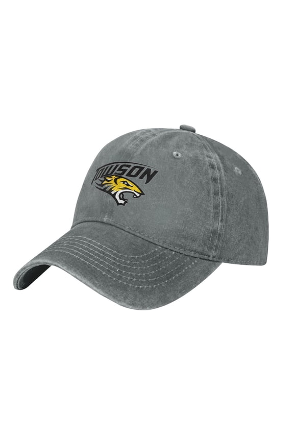 Towson University Logo Hat Adjustable Baseball Cap Cotton Cowboy Hat, Fashionable For Man Woman
