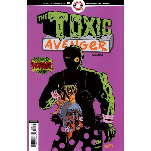 Toxic Avenger Comics #1B VF ; Ahoy Comic Book